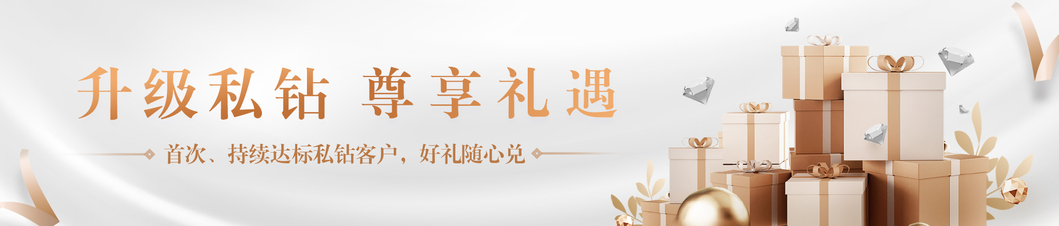 私钻客户尊享礼遇图